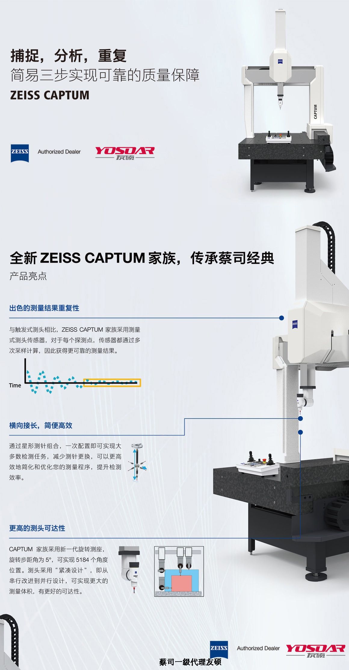 芜湖蔡司芜湖三坐标CAPTUM